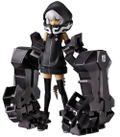Black Rock Shooter Non Scale Pre-Painted PVC Figure: figma Strength thumbnail 1