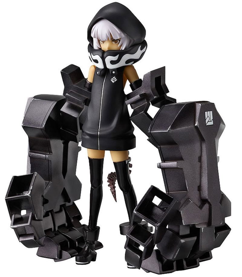 Black Rock Shooter Non Scale Pre-Painted PVC Figure: figma Strength image 1