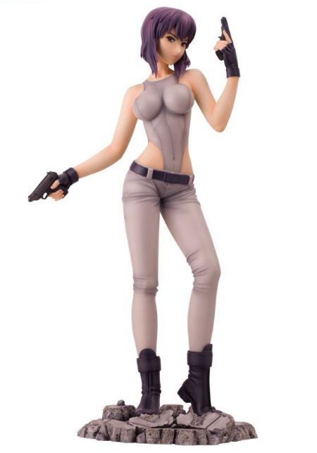 Ghost in the shell S.A.C 2nd GIG. 1/6 Scale Pre-Painted Cold Cast Figure: Kusanagi Motoko SEBURO M-5 & HK-VP70 Ver. image 2