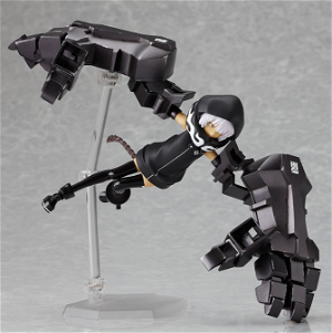 Black Rock Shooter Non Scale Pre-Painted PVC Figure: figma Strength