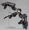 Black Rock Shooter Non Scale Pre-Painted PVC Figure: figma Strength thumbnail 3