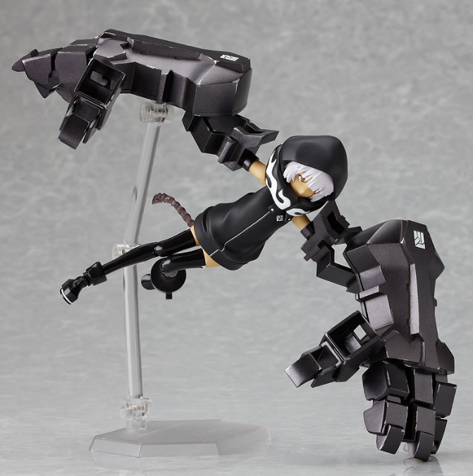 Black Rock Shooter Non Scale Pre-Painted PVC Figure: figma Strength image 3