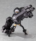 Black Rock Shooter Non Scale Pre-Painted PVC Figure: figma Strength thumbnail 5