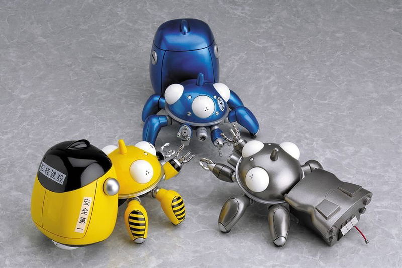 Stand Alone Complex Ghost in the Shell Non Scale Painted ABS Figure - Nendoroid Tachikoma Yellow Ver. (Re-run) image 7
