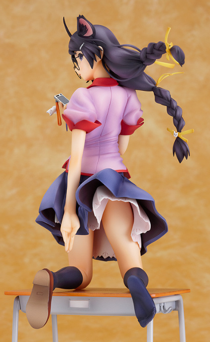 Bakemonogatari 1/8 Scale Pre-Painted PVC Figure: Hanekawa Tsubasa (Good Smile Ver.) image 4