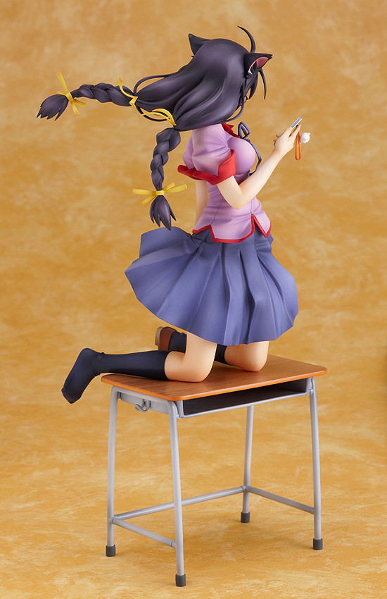 Bakemonogatari 1/8 Scale Pre-Painted PVC Figure: Hanekawa Tsubasa (Good Smile Ver.) image 5