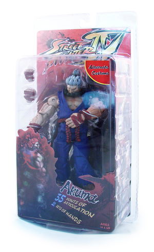 Street Fighter IV Survival Mode Colors Series 2 Pre-Painted Action Figure: Akuma Alternate Costume Ver._