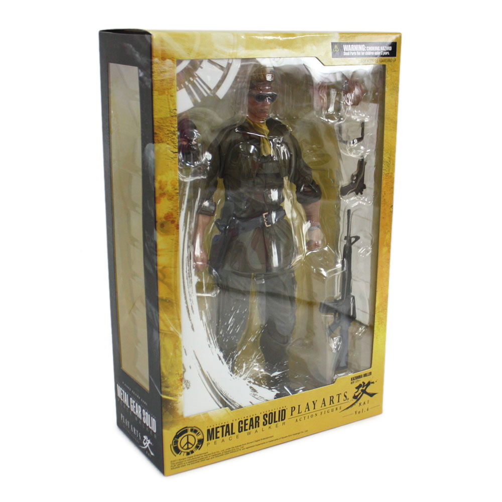 L GEAR SOLID KAZUHIRA MILLER フィギュア METAL GEAR SOLID Kazuhira Miller figure PEACE WALKER PLAY ARTS Kai