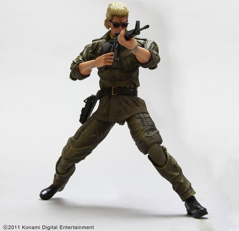 Metal Gear Solid Peace Walker Play Arts Kai Pre-Painted Figure: Kazuhira Miller image 4