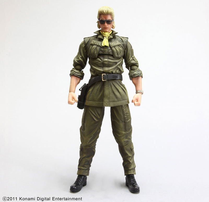 Metal Gear Solid Peace Walker Play Arts Kai Pre-Painted Figure: Kazuhira Miller image 6