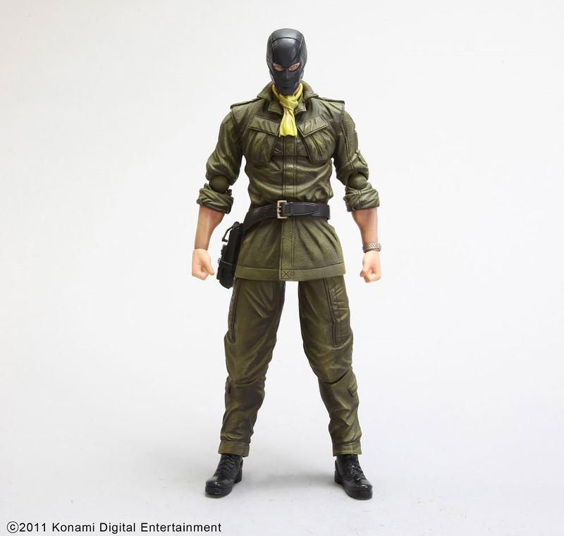 Metal Gear Solid Peace Walker Play Arts Kai Pre-Painted Figure: Kazuhira Miller image 8