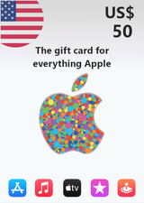 Apple Gift Card 50 USD | US Account digital (US)