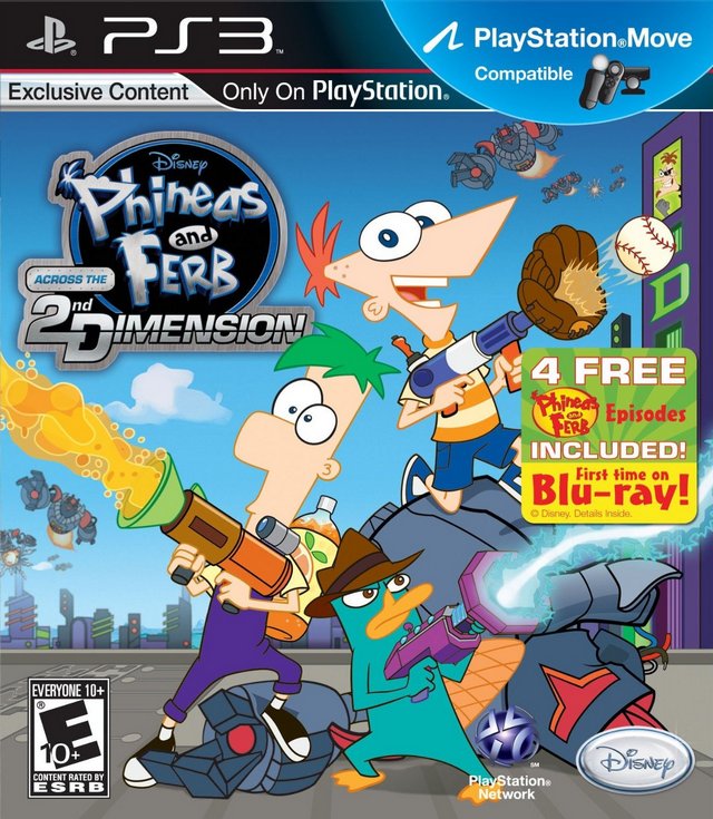 Phineas and Ferb: Across the Second Dimension image 1