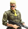 Metal Gear Solid Peace Walker Play Arts Kai Pre-Painted Figure: Kazuhira Miller thumbnail 2