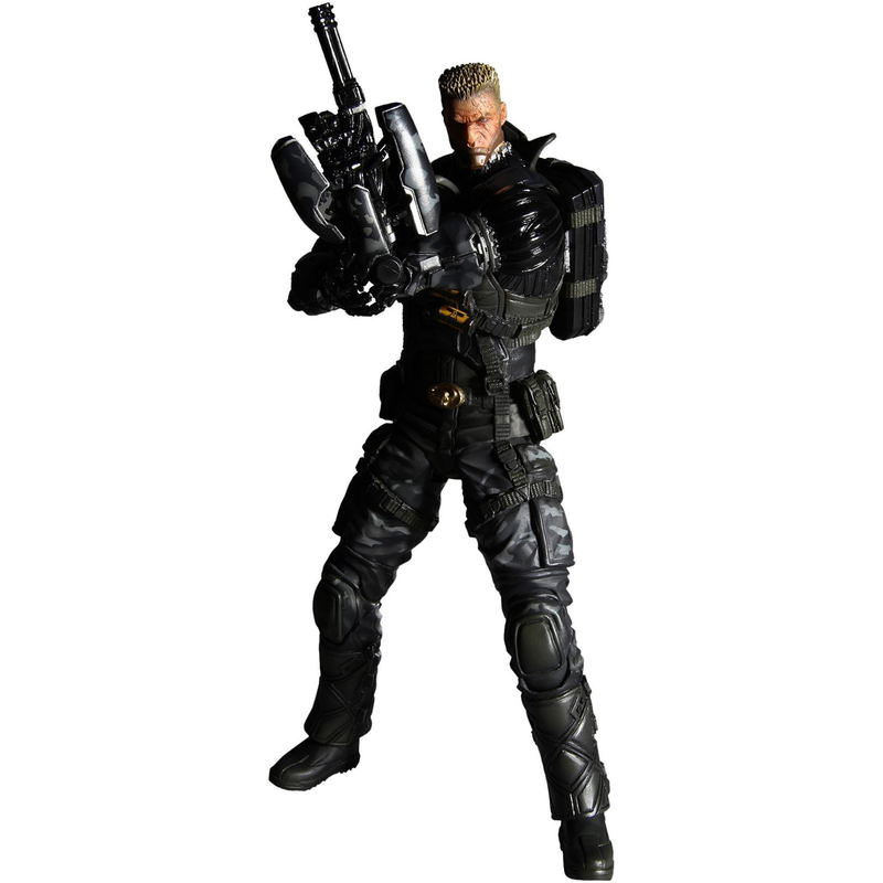 Deus Ex: Human Revolution Play Arts Kai Pre-Painted Figure: Lawrence Barrett image 1