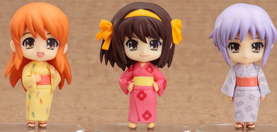 Nendoroid Petite Pre-Painted Figure Set: Haruhi Summer Festival Set image 2