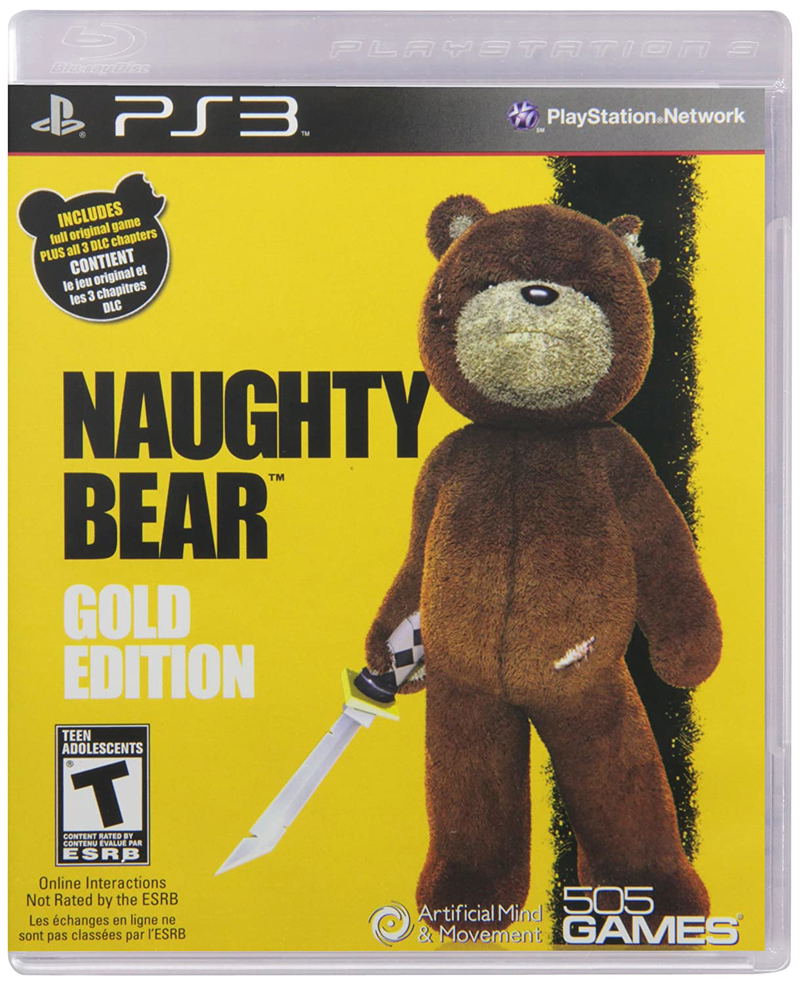 Naughty Bear (Gold Edition) for PlayStation 3