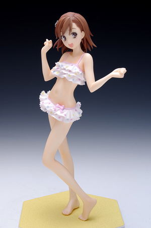 Beach Queens To Aru Majutsu no Index 1/10 Scale Pre-Painted PVC Figure: Misaka Mikoto Dengeki Hobby Special Ver._