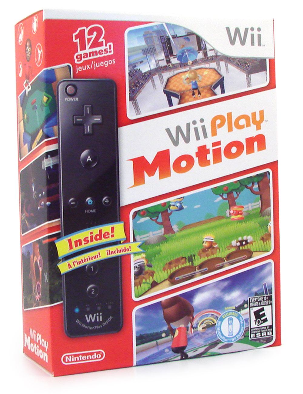 Wii Play: Motion (w/ Black Wii Remote Plus) for Nintendo Wii