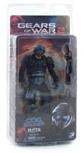 Gears of War 2 Pre-Painted Action Figure: Cog Soldier thumbnail 2