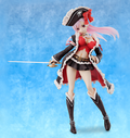 Excellent Model Core Queens Blade Rebellion P-7 1/8 Scale Pre-Painted PVC Figure: Big Pirates Captain Liliana thumbnail 3
