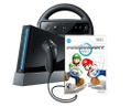 Nintendo Wii (Mario Kart Black Bundle) thumbnail 1