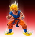 Super Figure Art Collection Dragon Ball Kai: Super Saiyajn Son Gokou Ver.2 Clear Hair (Re-run) thumbnail 4