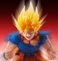 Super Figure Art Collection Dragon Ball Kai: Super Saiyajn Son Gokou Ver.2 Clear Hair (Re-run) thumbnail 5