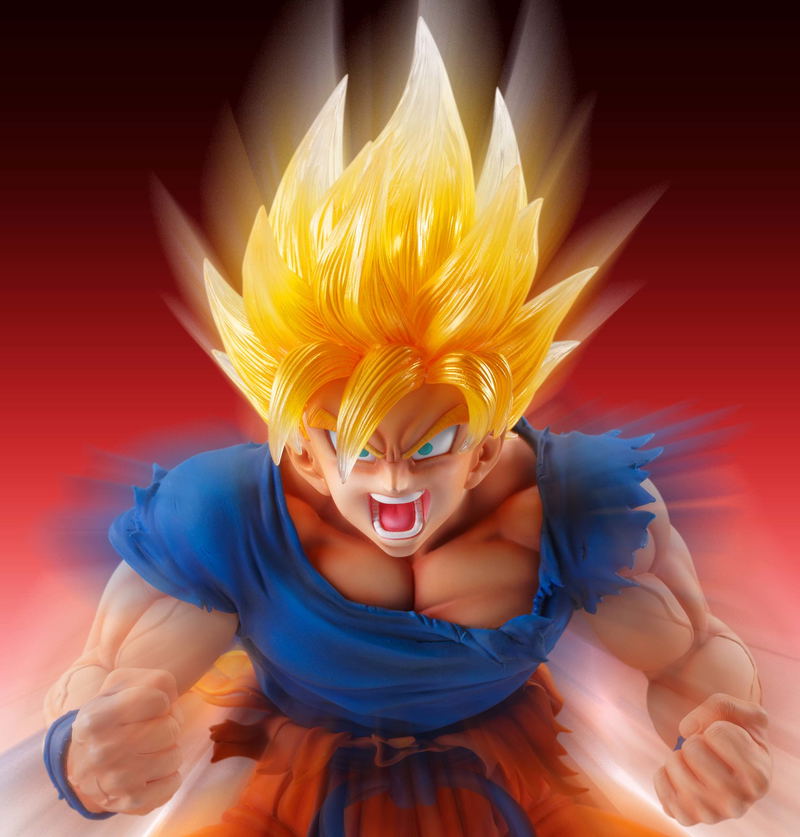 Super Figure Art Collection Dragon Ball Kai: Super Saiyajn Son Gokou Ver.2 Clear Hair (Re-run) image 5