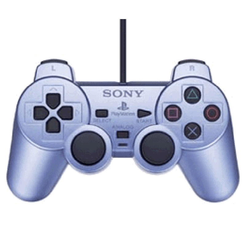 Dual Shock 2 Controller (Aqua) image 1