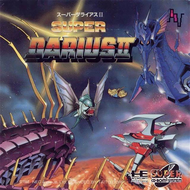 Super Darius II for PC-Engine Super CD-ROM²