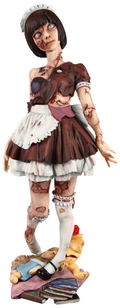 Original Character 1/8 Scale Pre-Painted Polystone Figure: Zombie Girl (Re-run) thumbnail 1