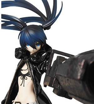 Real Action Heroes - Black Rock Shooter Pre-Painted Action Figure: Black Rock Shooter