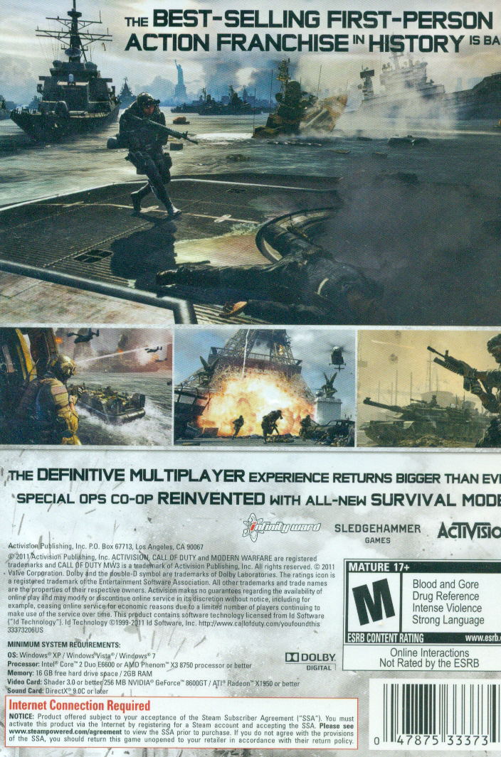 Call of Duty: Modern Warfare 3 (DVD-ROM) image 2