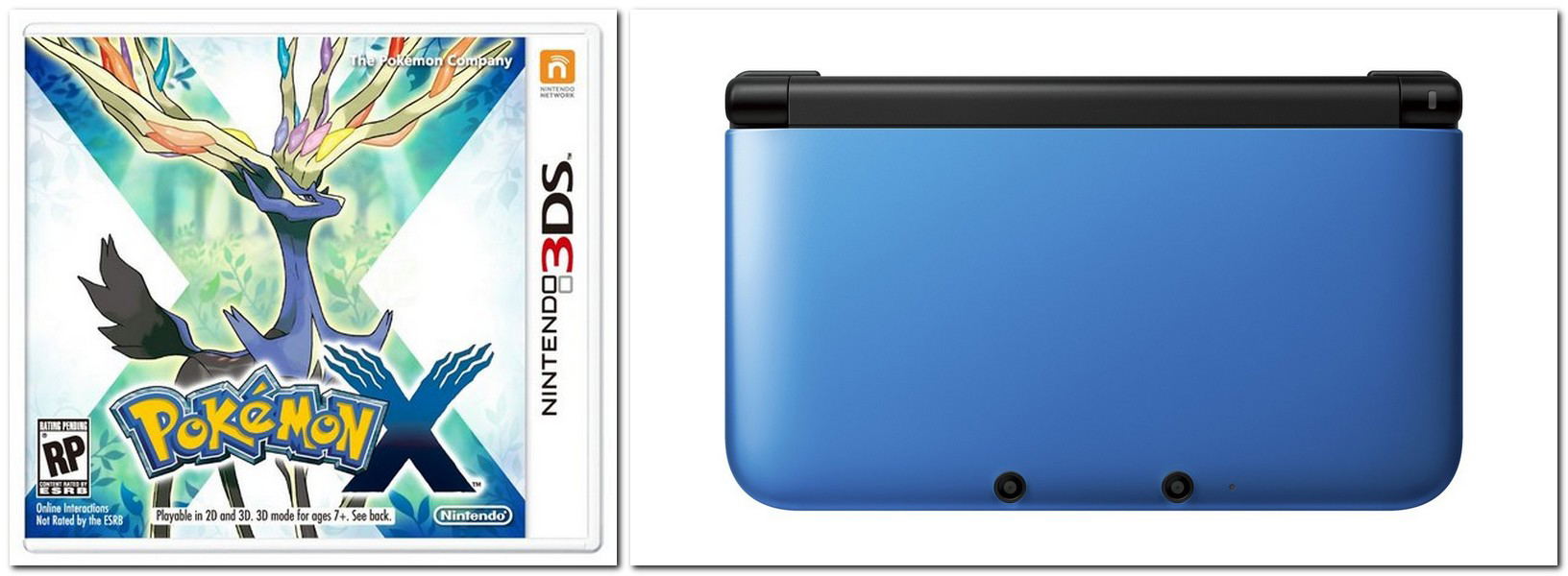 Nintendo 2DS high quality & Pokémon X bundle