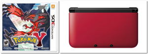 Pokemon Y with Nintendo 3DS XL (Play-Asia.com Starter Bundle Set)_