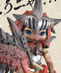 Game Characters Collection - Monster Hunter Portable 3rd Pre-Painted DX PVC Figure: Otomo Airou (Reus Neko Series)