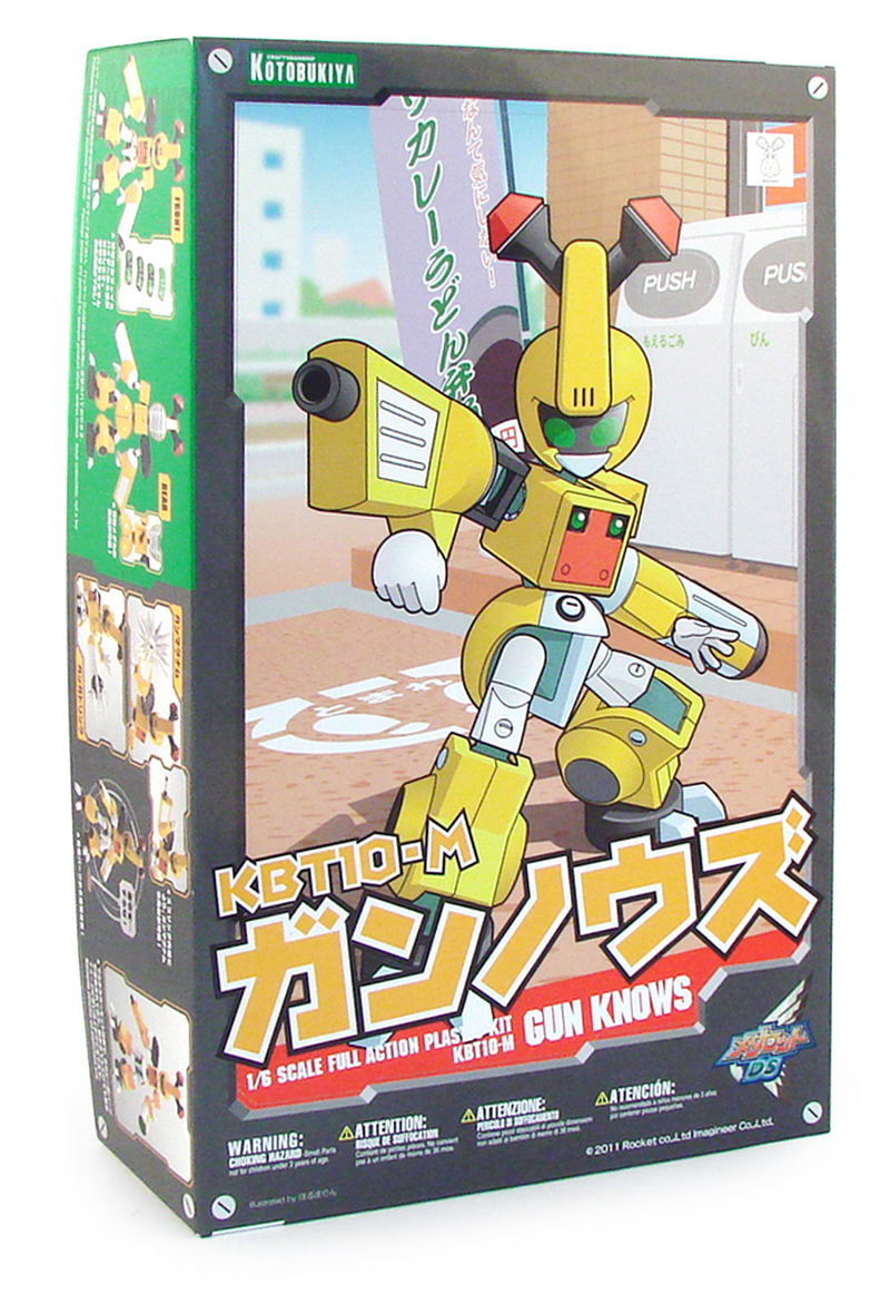 Medarot DS 1/6 Scale Plastic Model Kit: KBT10-M Gun Nose (Re-run) image 9