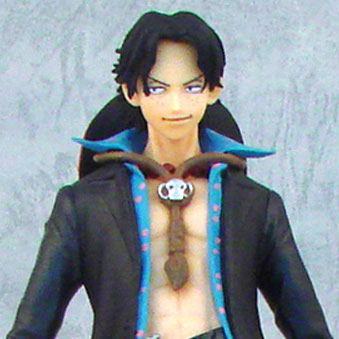One Piece Figuarts Zero Non Scale Pre-Painted PVC Figure: Portgas D Ace Strong World Ver. image 2