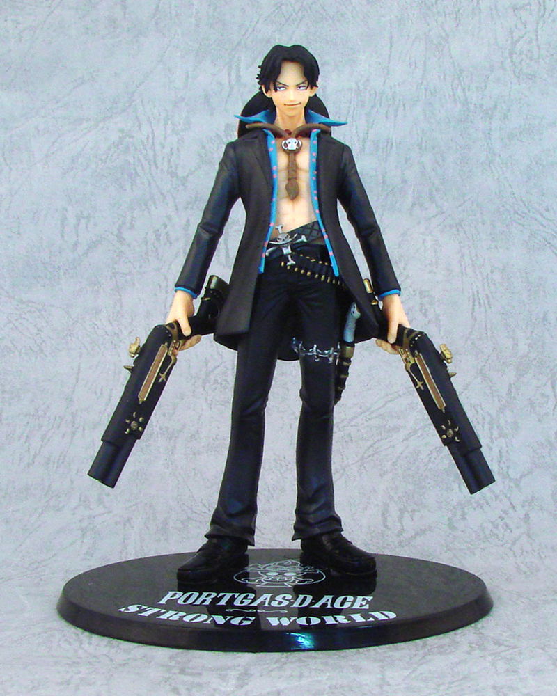 One Piece Figuarts Zero Non Scale Pre-Painted PVC Figure: Portgas D Ace Strong World Ver. image 3