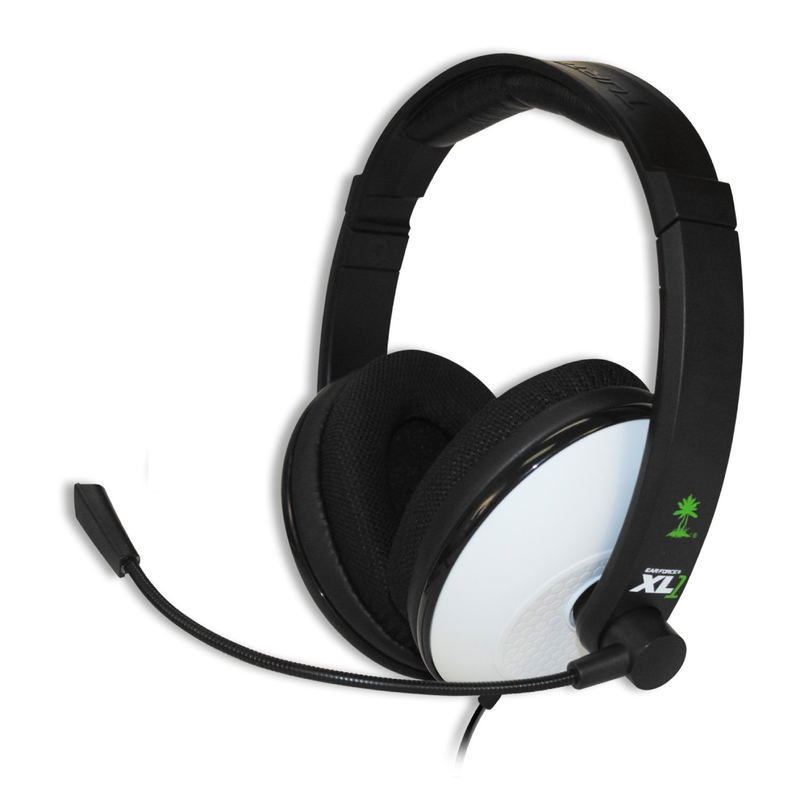 Turtle Beach Ear Force XL1 Amplified Headset Xbox360 (White) image 1