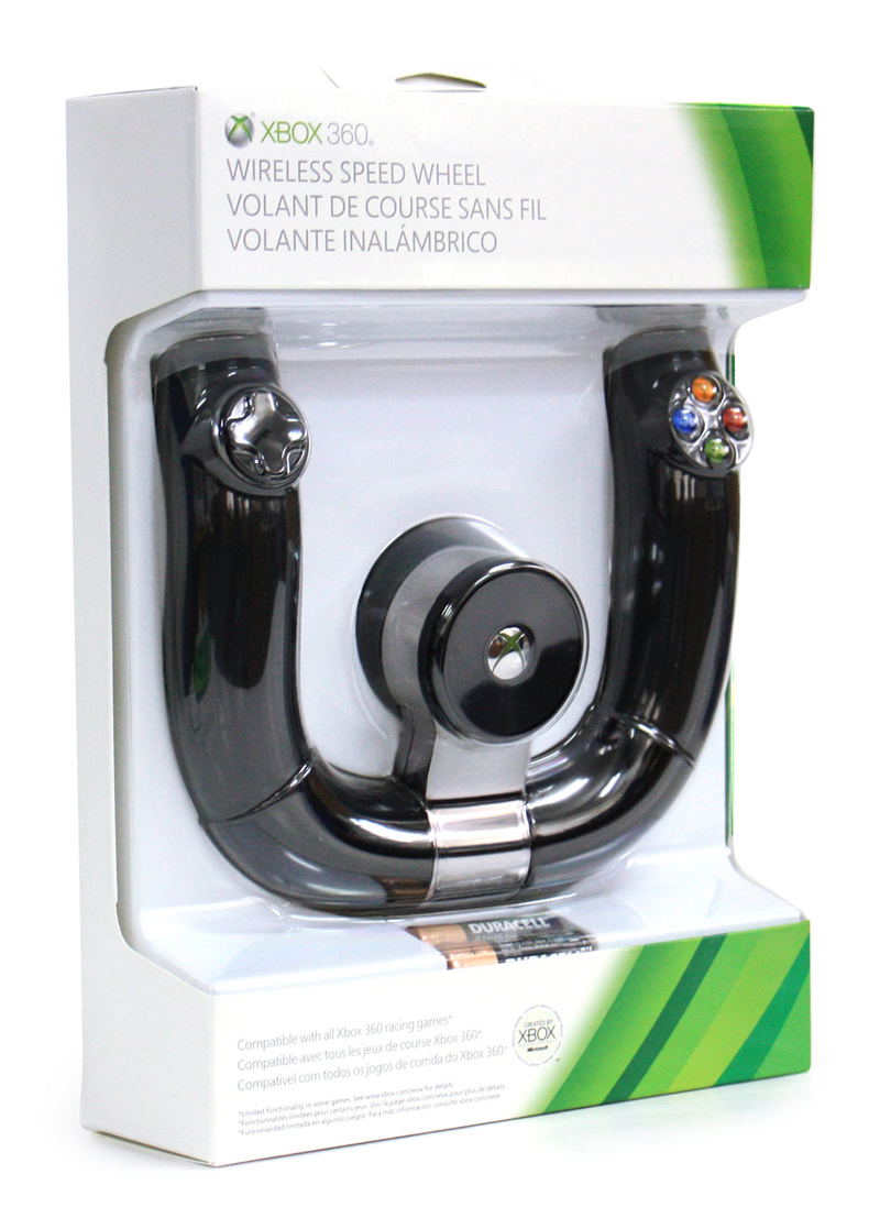 Xbox 360 Wireless Speed Wheel image 1