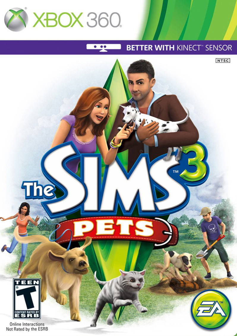 The Sims 3 Pets (Limited Edition) for Xbox360, Kinect