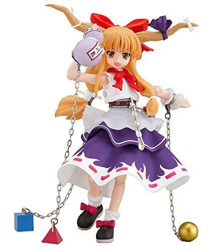 Touhou Project Non Scale Pre-Painted PVC Figure: figma Suika Ibuki image 1