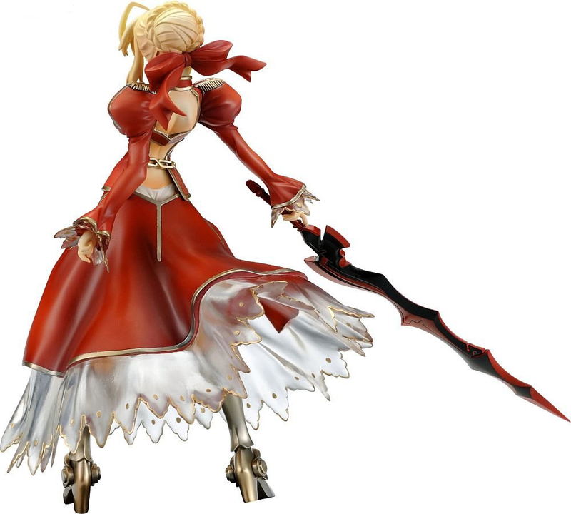 Fate/Extra 1/6 Scale Pre-Painted PVC Figure: Saber Extra Clayz Ver. image 4