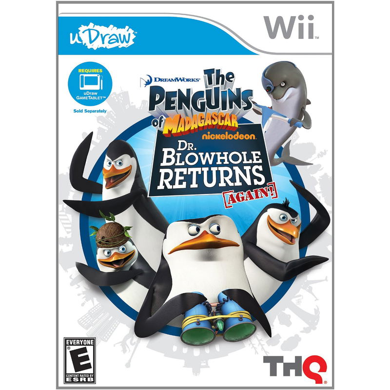 Penguins of Madagascar: Dr. Blowhole Returns - uDraw image 1