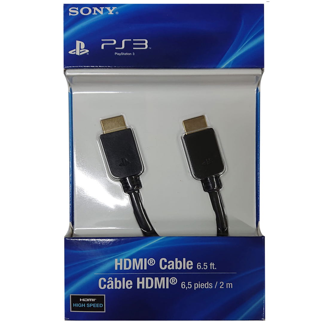 PS3 HDMI Cable 6.5 ft for PlayStation 3, PlayStation 3 Slim