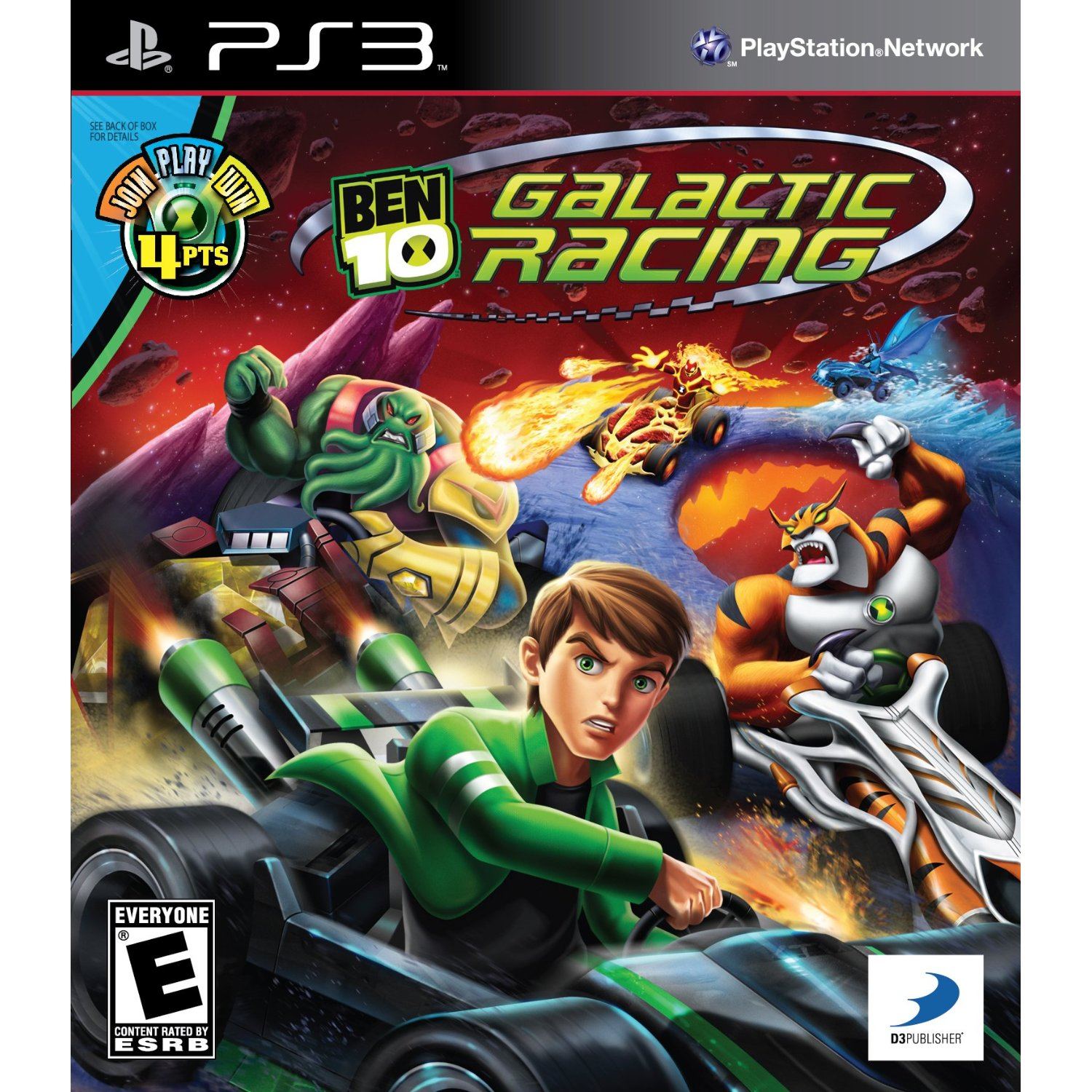synoniemenlijst maximaliseren dramatisch Ben 10: Galactic Racing for PlayStation 3