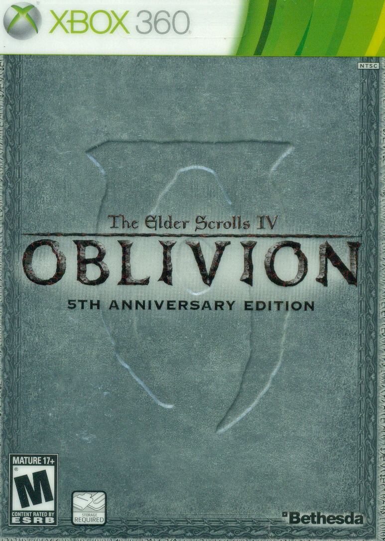 Elder Scrolls IV: Oblivion (5th Anniversary) (Damage Case) <span class="ext ext_preowned">pre-owned</span> image 1