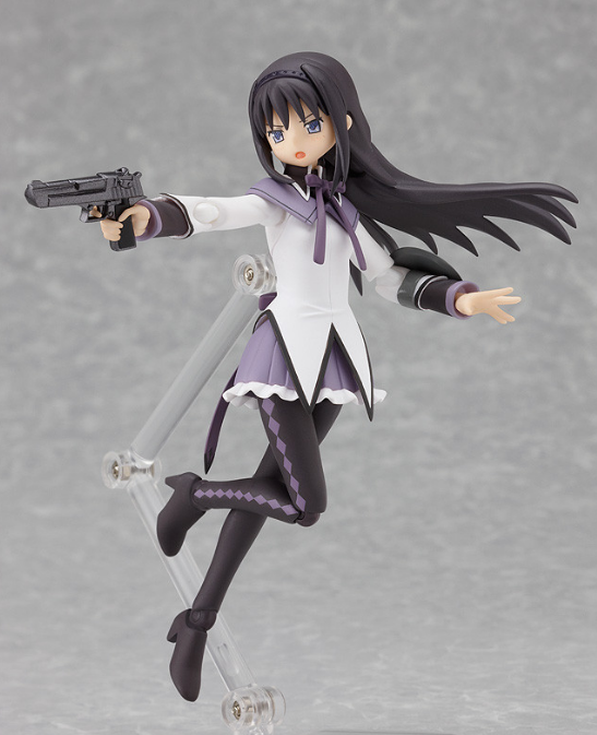 Puella Magi Madoka Magica Non Scale Pre-Painted PVC Figure: figma Akemi Homura image 4
